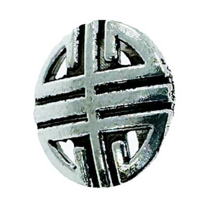 100 pièces coulissantes, 10 mm, argent pour la vente par EHAWA