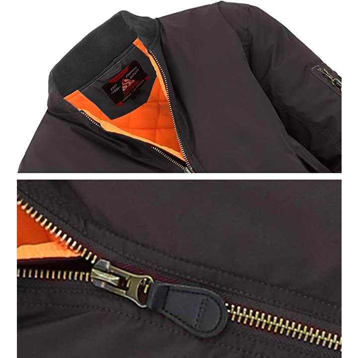 Galaxy By Harvic - Wholesale Jacket - Women's - Women's Loose Fit Heavyweight Flight Bomber Jacket9