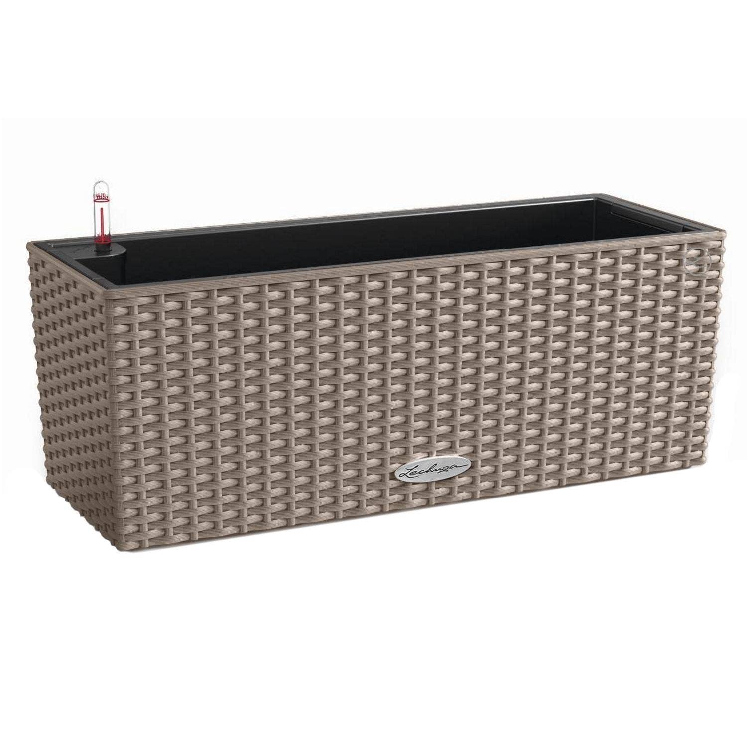 Lechuza Self Watering Planters – wholesale Planter box – LECHUZA BALCONERA Cottage Poly Resin Window Box Planter4