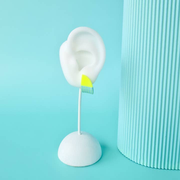 Mono - Wholesale Dangle Earrings - Handmade Polymer Neon Earrings, 1980s NeoMemphis4