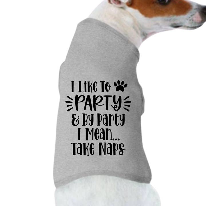Funny: I Like To Party for wholesale by Diva Dog Clothing
