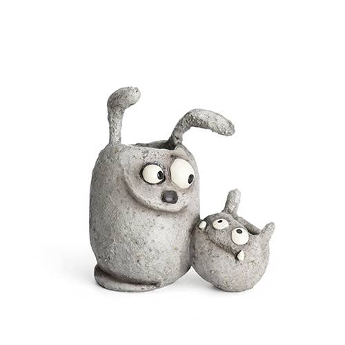 Cohasset Gifts – wholesale Plant pot – Best Buds Mini Blobhouse Planter1