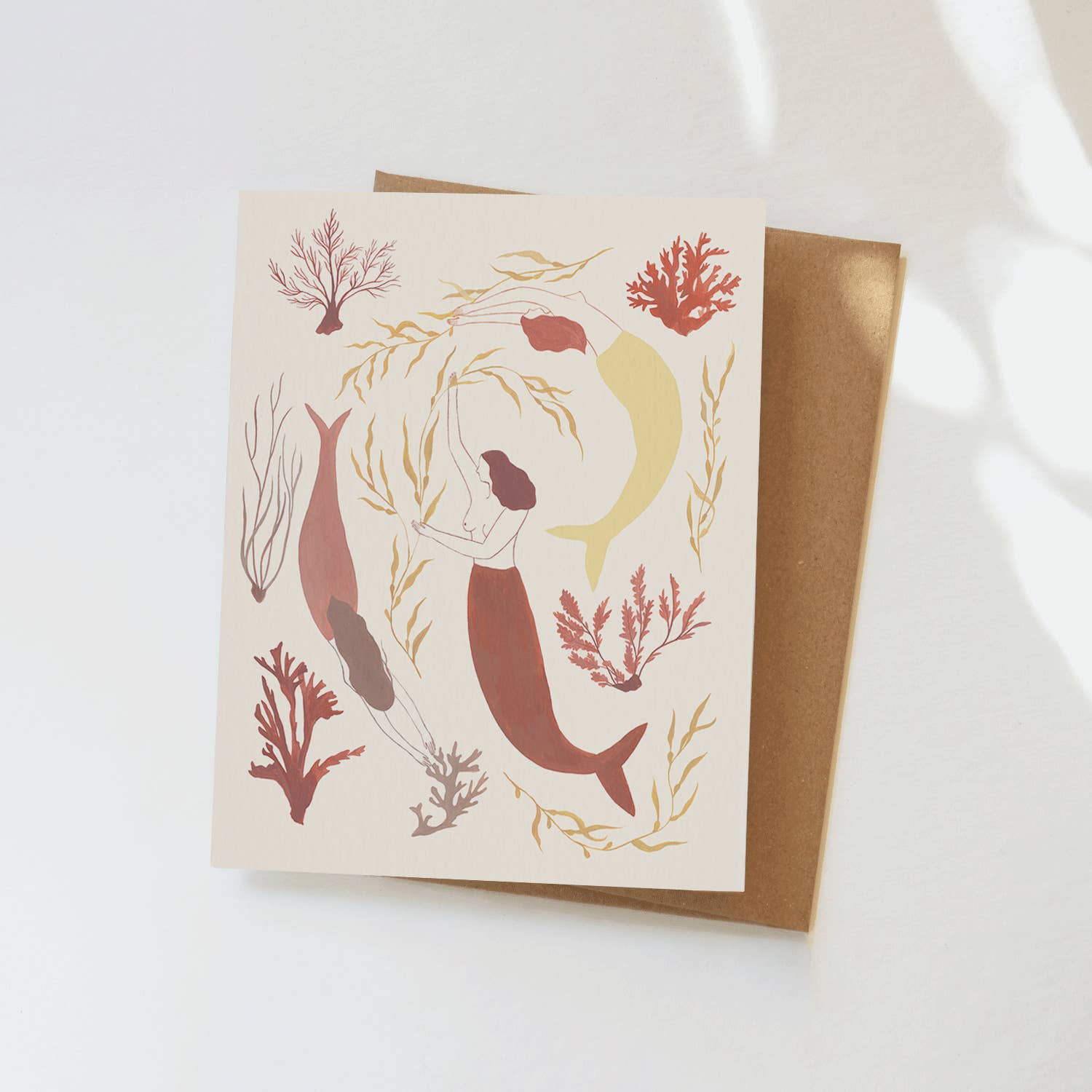Elana Gabrielle - Wholesale Everyday Greeting Card - 3 Muses Greeting Card - Hand Painted, Eco-Friendly Notecard