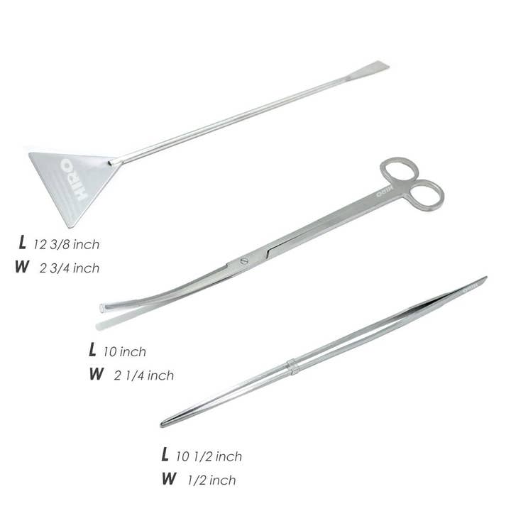 HIRO AQUATICS - Wholesale Garden Tool - Aquascaping Scissors Packs- Aquarium Planting/Trimming
