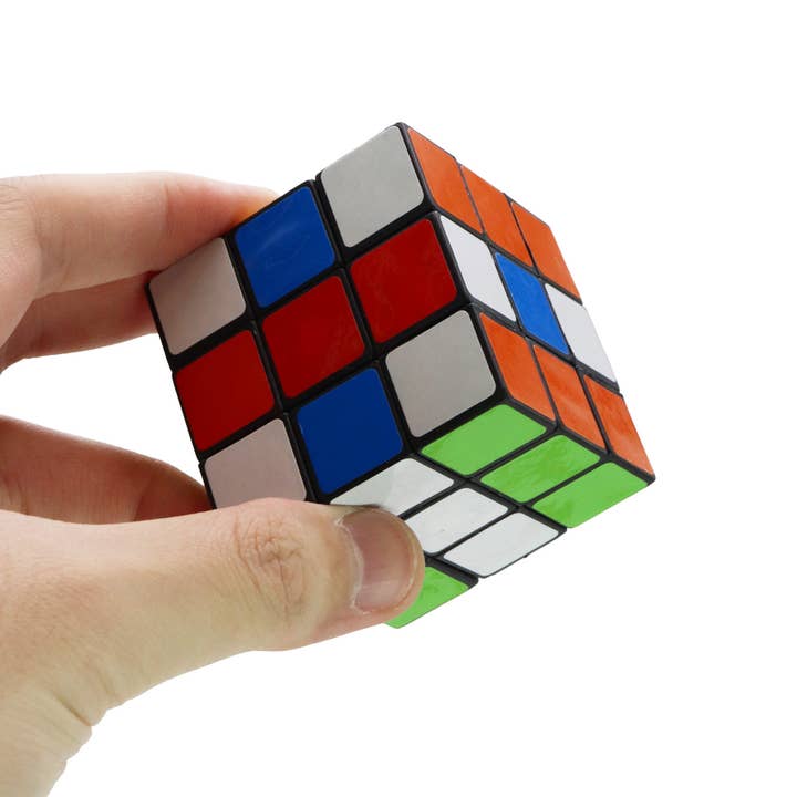 Assorted 3 X 3 Classic Black Magic Puzzle Rubik's Cube - 12 Pcs for wholesale on Faire
