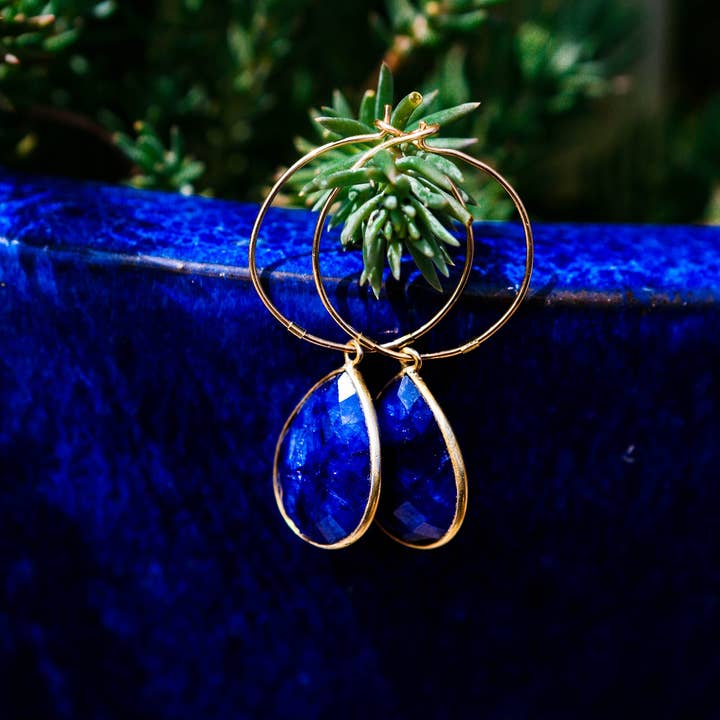 Oli Creoles - Maxi Stone Cut i Indien for engroshandel hos Mani Namaste