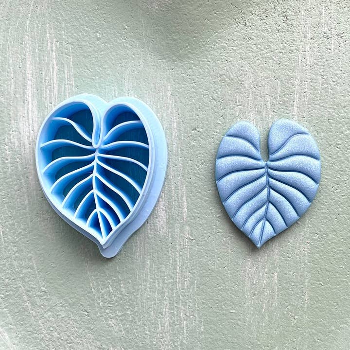 Coupe-argile Philodendron Leaf pour la vente par EllaRaeMouldsVinyls