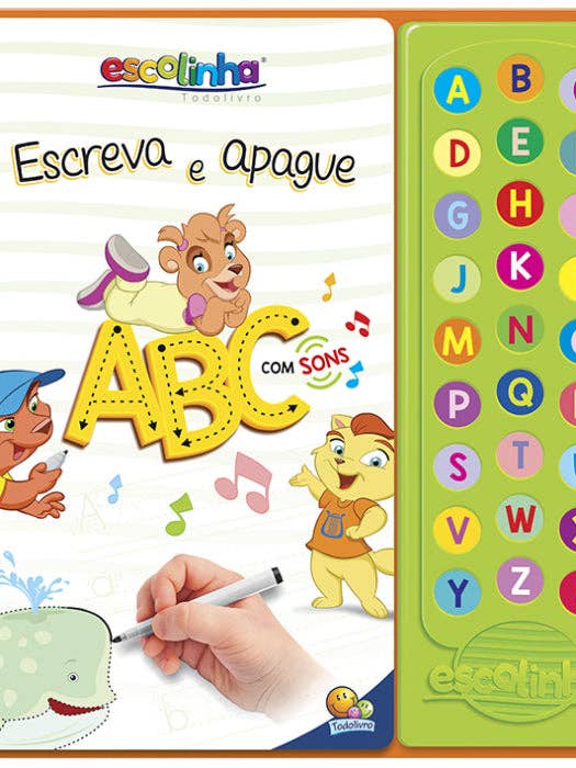Écoute et Apprends ! Écris et Efface : ABC avec Sons (Petite École Todolivro) pour la vente par Sagarana Books