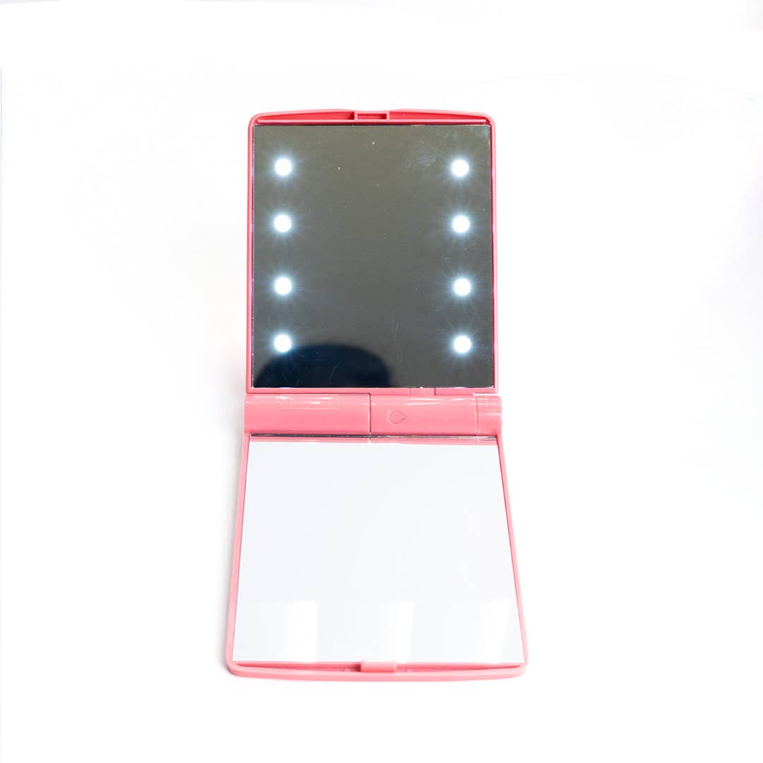 GenovieMD - Vente Miroirs de poche - Miroir LED compact, votre sac à main portable essentiel pour le maquillage 2