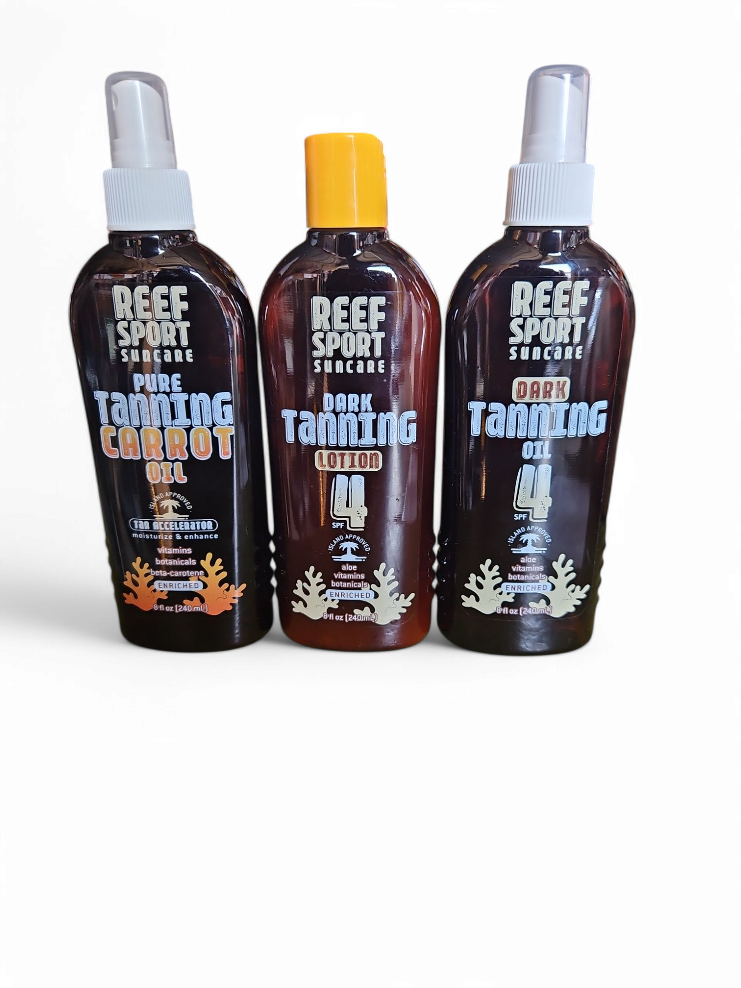 Reef Sport Suncare - Wholesale Sunscreen - REEF-"Mix-Up" TANNING - Asst SPF - 12pcs1
