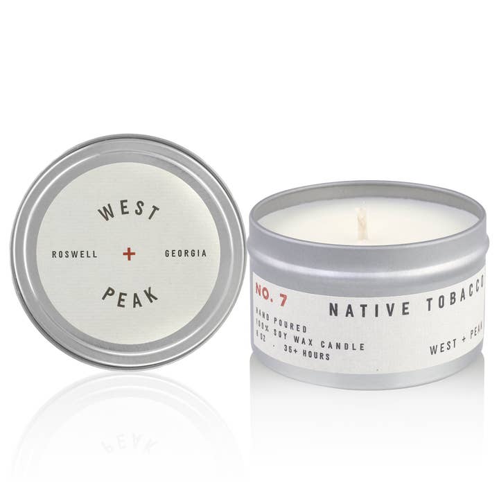 Native Tobacco - 8 oz tin for wholesale by West + Peak
