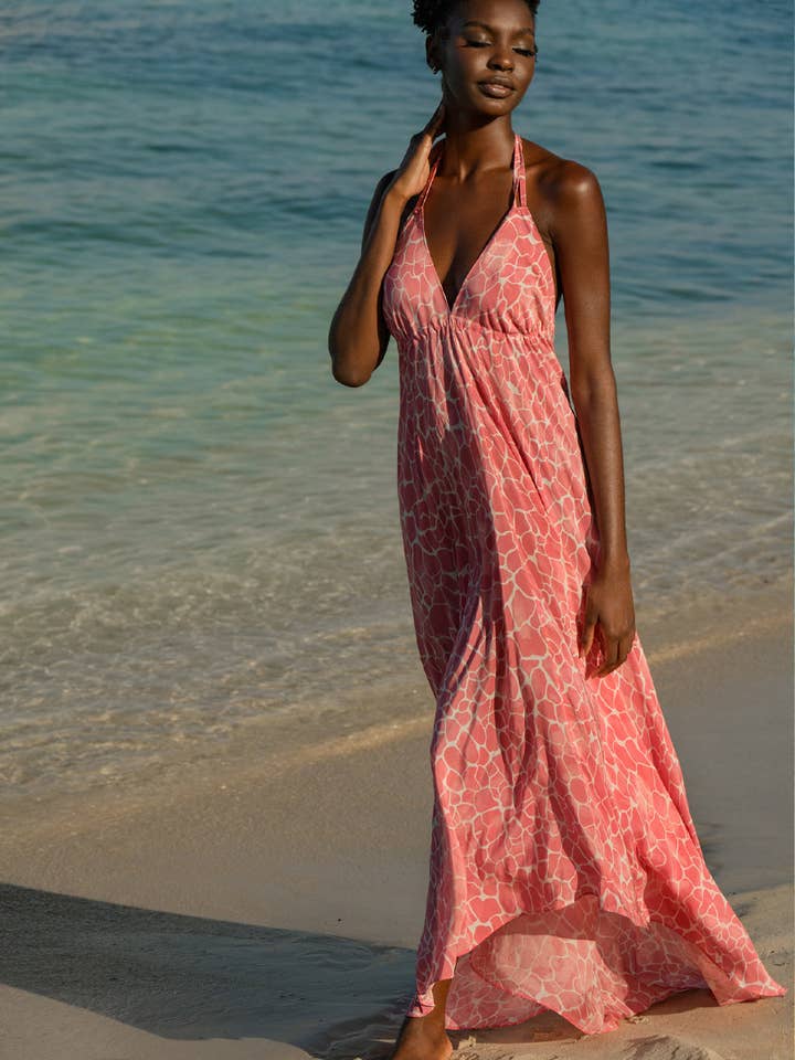 Sophia Alexia - Wholesale Dress - Women's - CANDY PEBBLES SILK IBIZA DRESS7