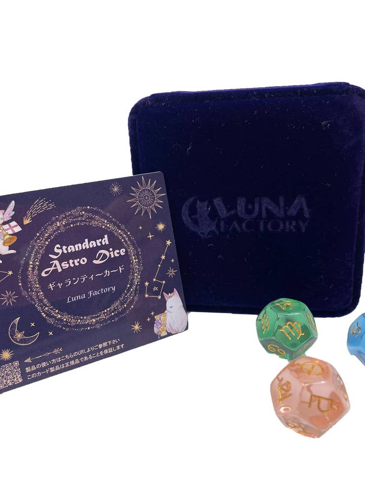 LUNA'S ASTRO DICE for wholesale by Luna factory