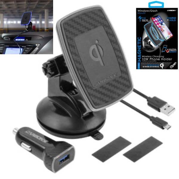 Carbon XT Auto -Premium Magnetic 10Watt Window/Dash for wholesale by St. Louis Wholesale LLC