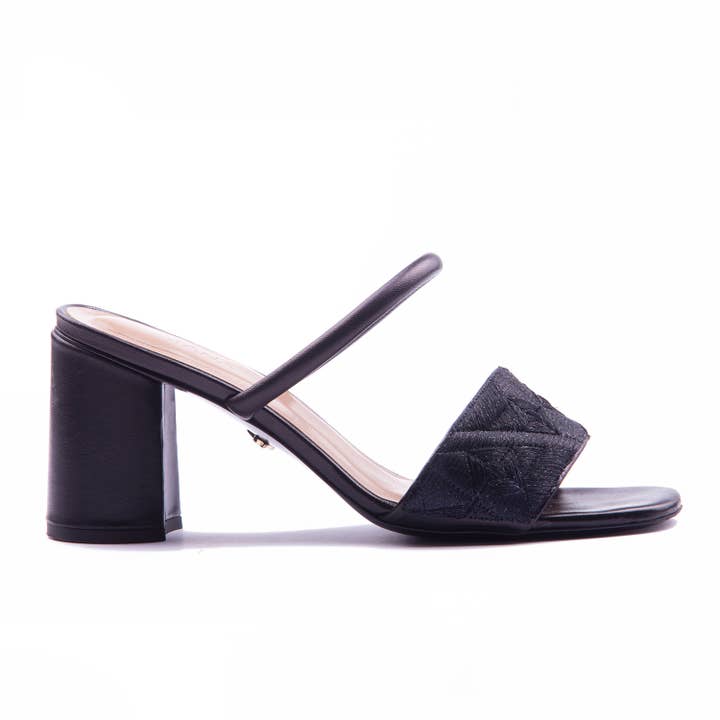 Full Fiber Mule 75 Preto por atacado de ATANA