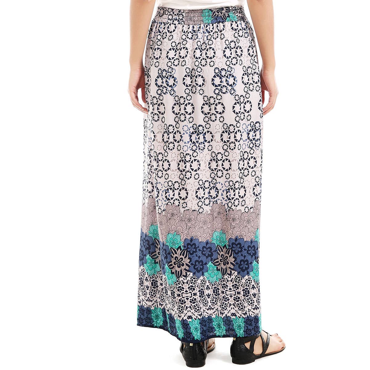 Mad Style - Wholesale Skirt - Women's - White Peek-a-Boo Skirt and Short Set1