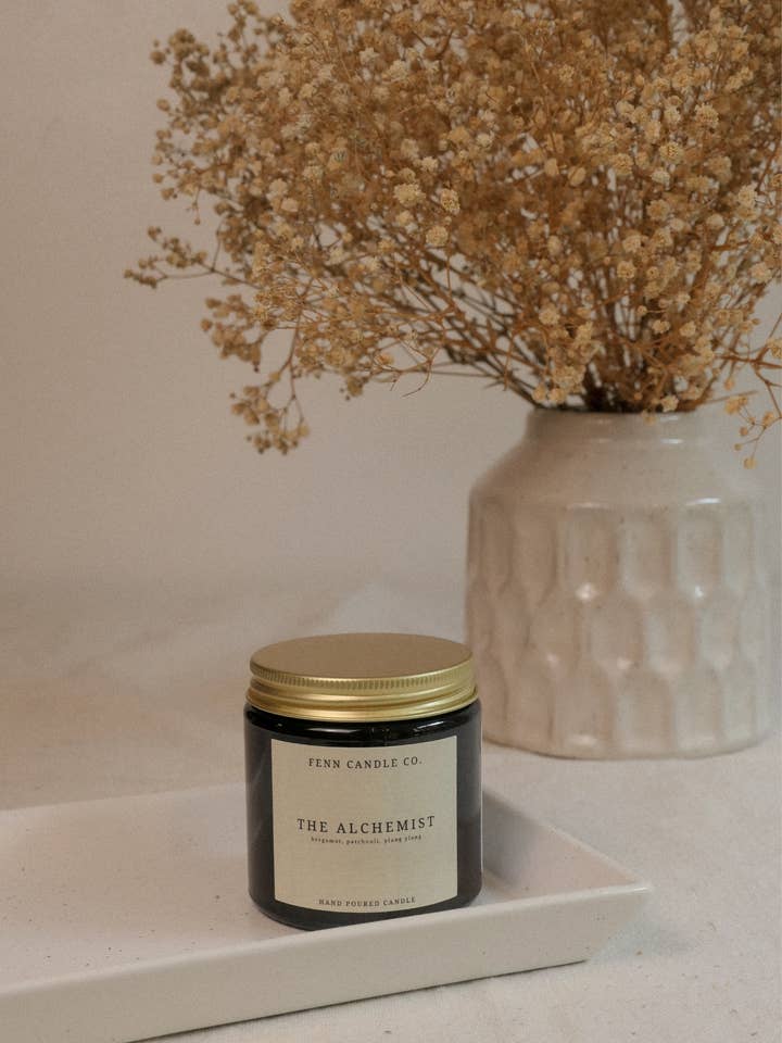 The Alchemist • Petit | Bougie au soja | Bougie à l'huile essentielle pour la vente par Fenn Candle Co.