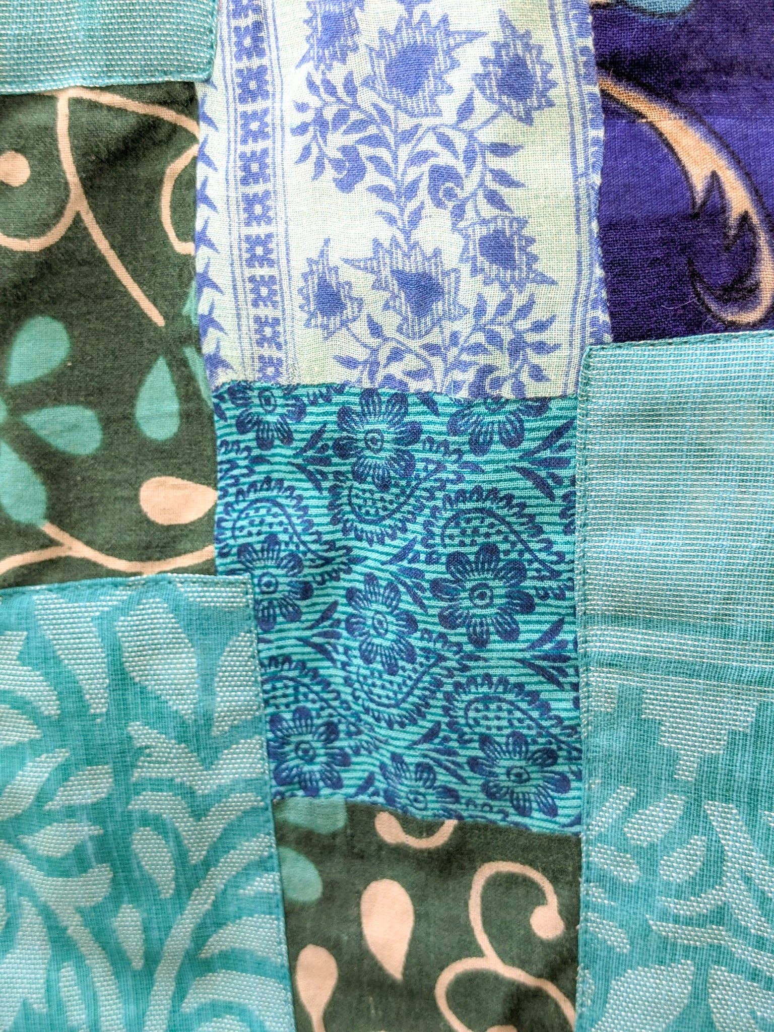 Shakti.ism - Wholesale Tote Bag - Women's - Colourful Sari Patchwork Tote Bag, Fair Trade Market Shopper4