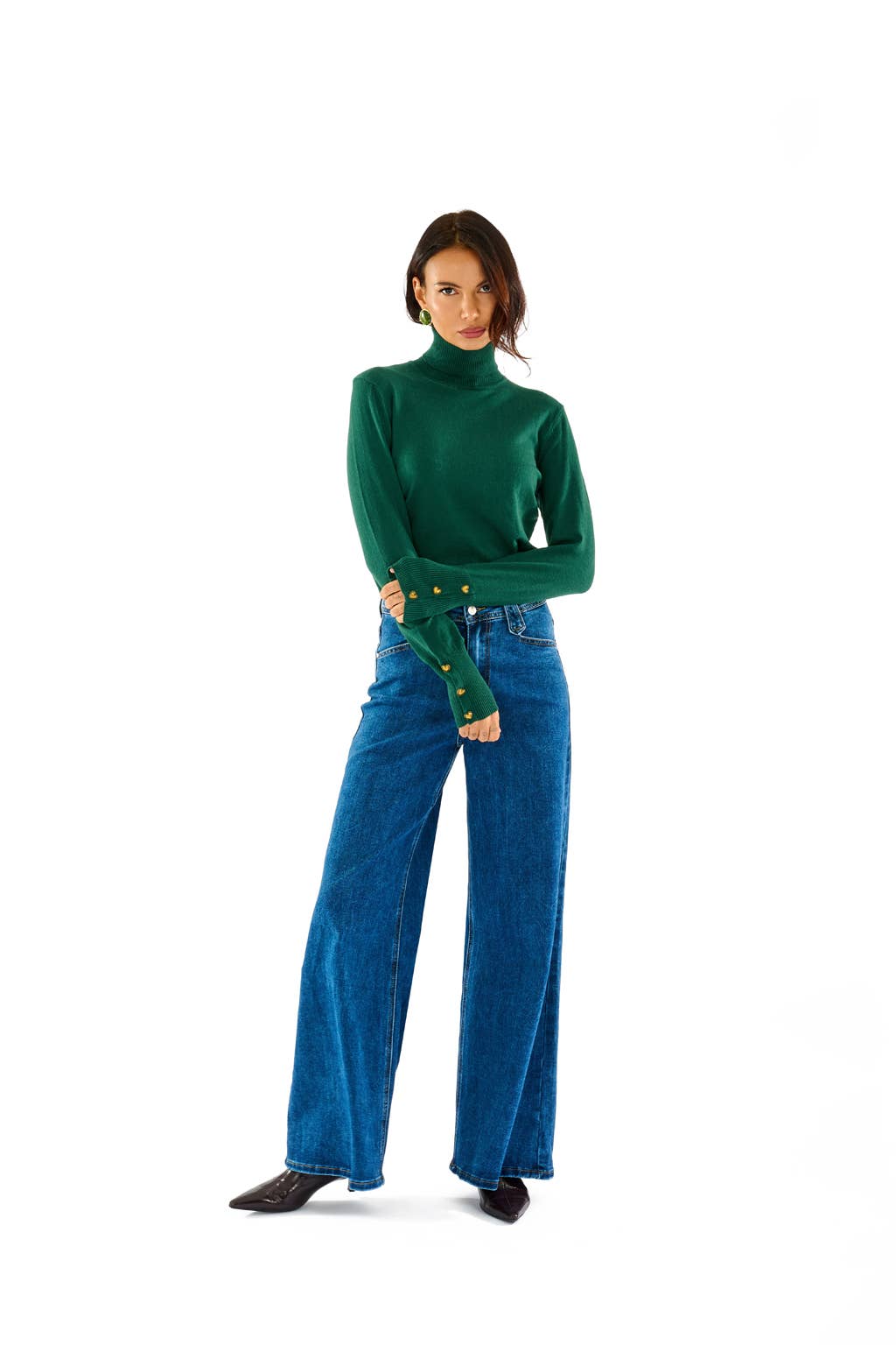 Wide-leg jeans for wholesale on Faire