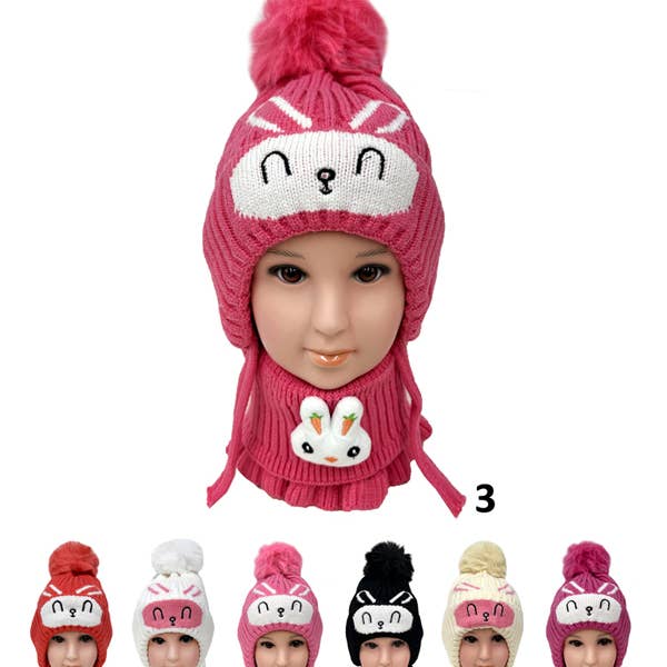 Jasper Trading LLC – wholesale Mössa - Barn – H201-6 - Ett dussin Kids Mjuka Varma Mössor Hatt