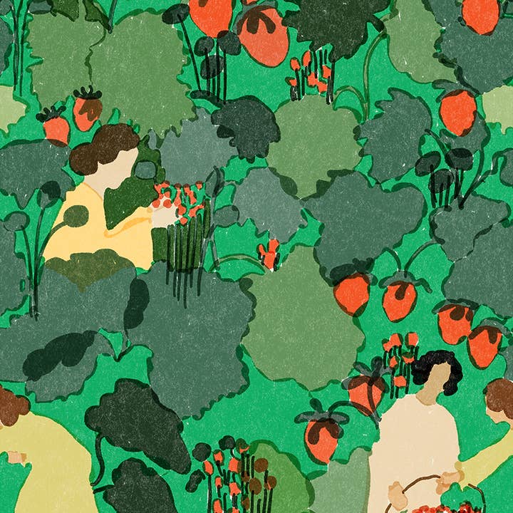 Alja Horvat d.o.o. - Wholesale Art Print - Strawberries Art Print2