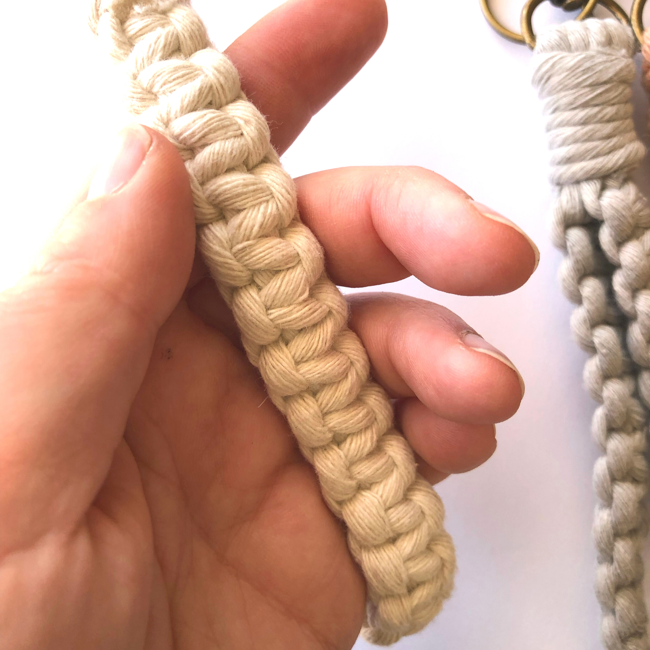 weaverwalker co – wholesale Keychain – Women's – Macrame lanyard wristlet keychains4