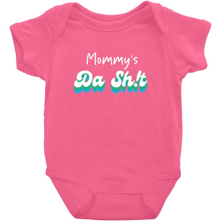 Mommy's Da Sh!t short-sleeve design 3 for wholesale by Potty Mouth Tots