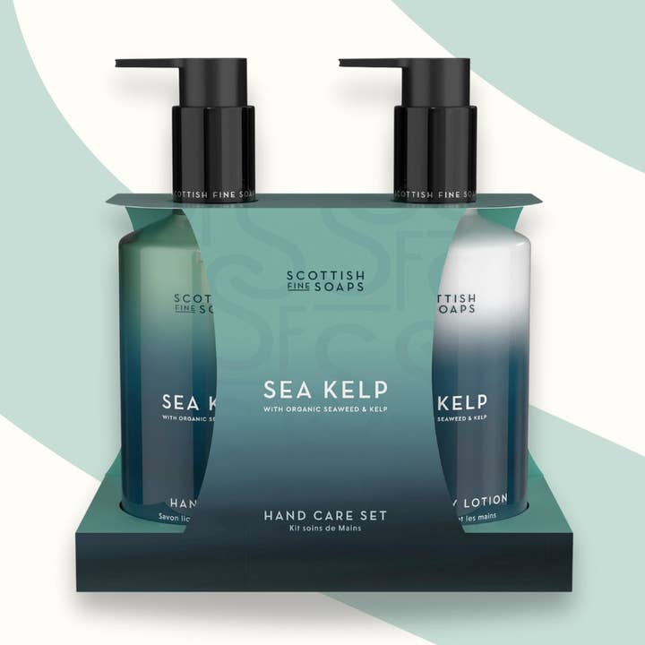 Sea Kelp Hand Care Set for wholesale by Scottish Fine Soaps