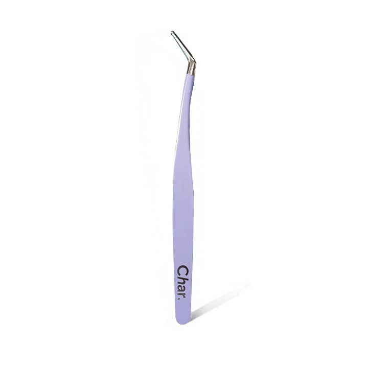 Char 45 Degree Soft Touch Tweezer for wholesale by Char