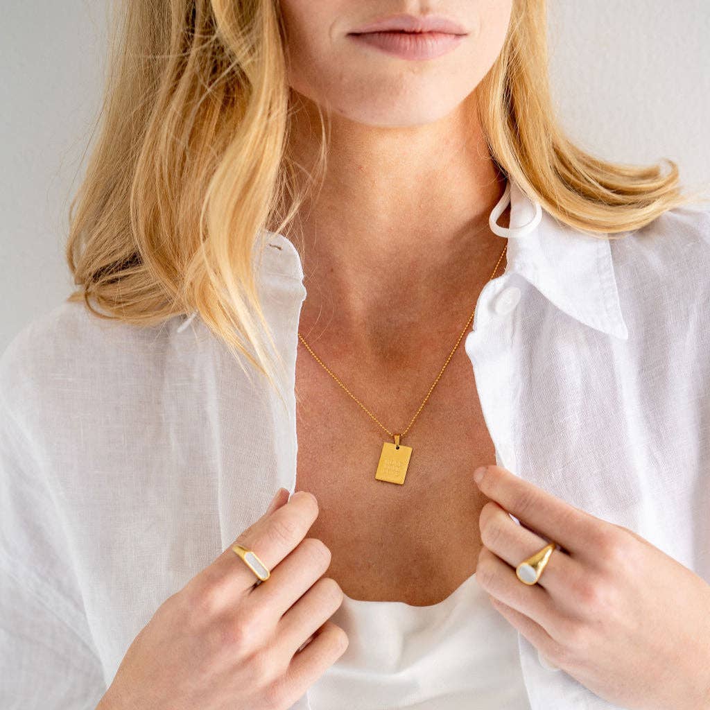 Brenda Grands Jewelry - Wholesale Pendant/Charm Necklace - Waterproof More Self Love Necklace2