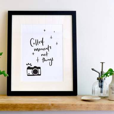 Collect Moments Nest Things Impression A4 pour la vente par Hunter Paper Co.