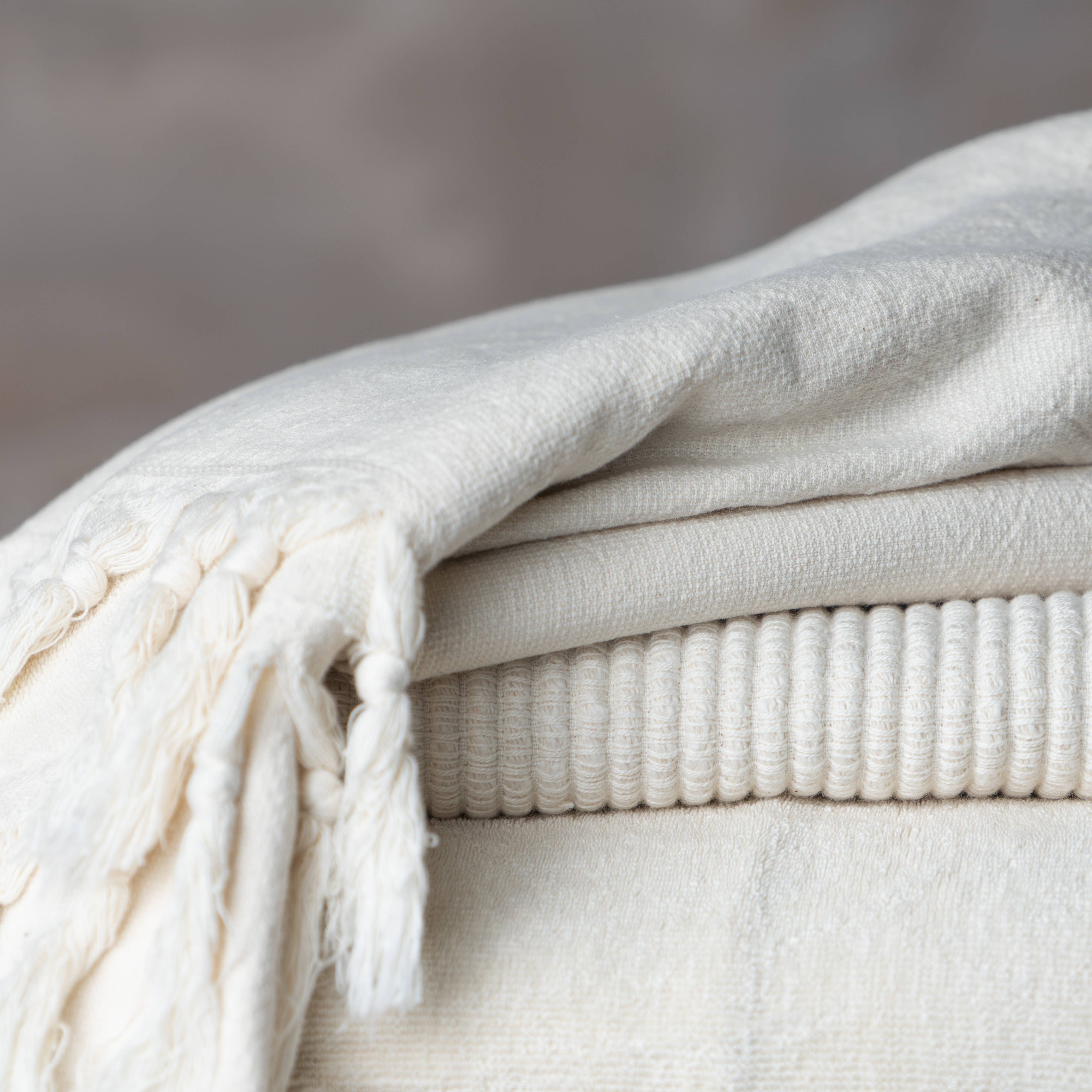 Saardé - Wholesale Bath Towel - Vintage Wash Towel Collection | Oatmeal5