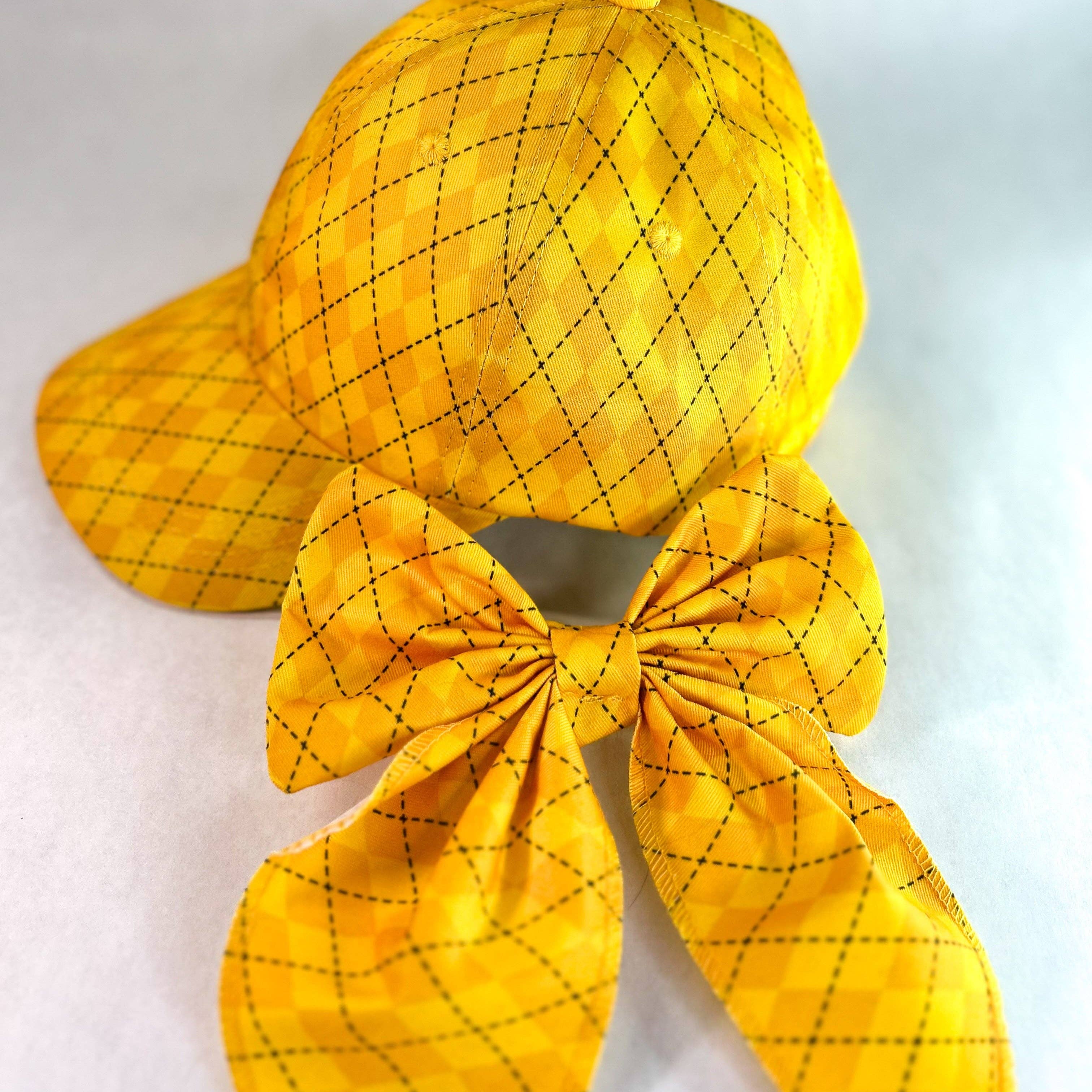 Red Sprite Hats - Wholesale Baseball Cap - Women's - Magical Baseball Caps + Detachable Bows, Hidden Ponytail Hat53