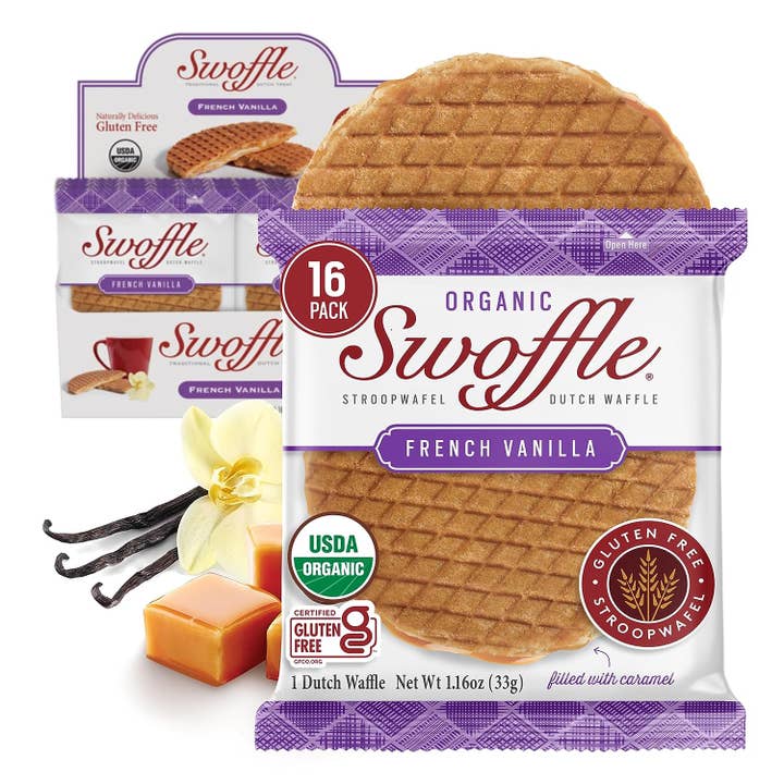 Swoffle - Wholesale Cookie - French Vanilla Swoffle with Caramel Fill2
