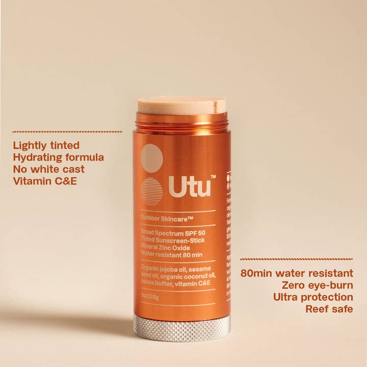 Utu - Wholesale Sunscreen - SPF50 Moisturizing Sunscreen Stick Mineral Water Resistant1