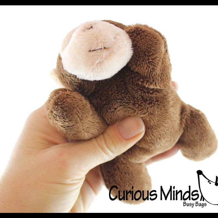 Curious Minds Toys - Wholesale Stuffed/Plush Toy - Kids & Baby - 1 Cute Monkey Plush Stuffed Animals- Adorable Mini Plushie3