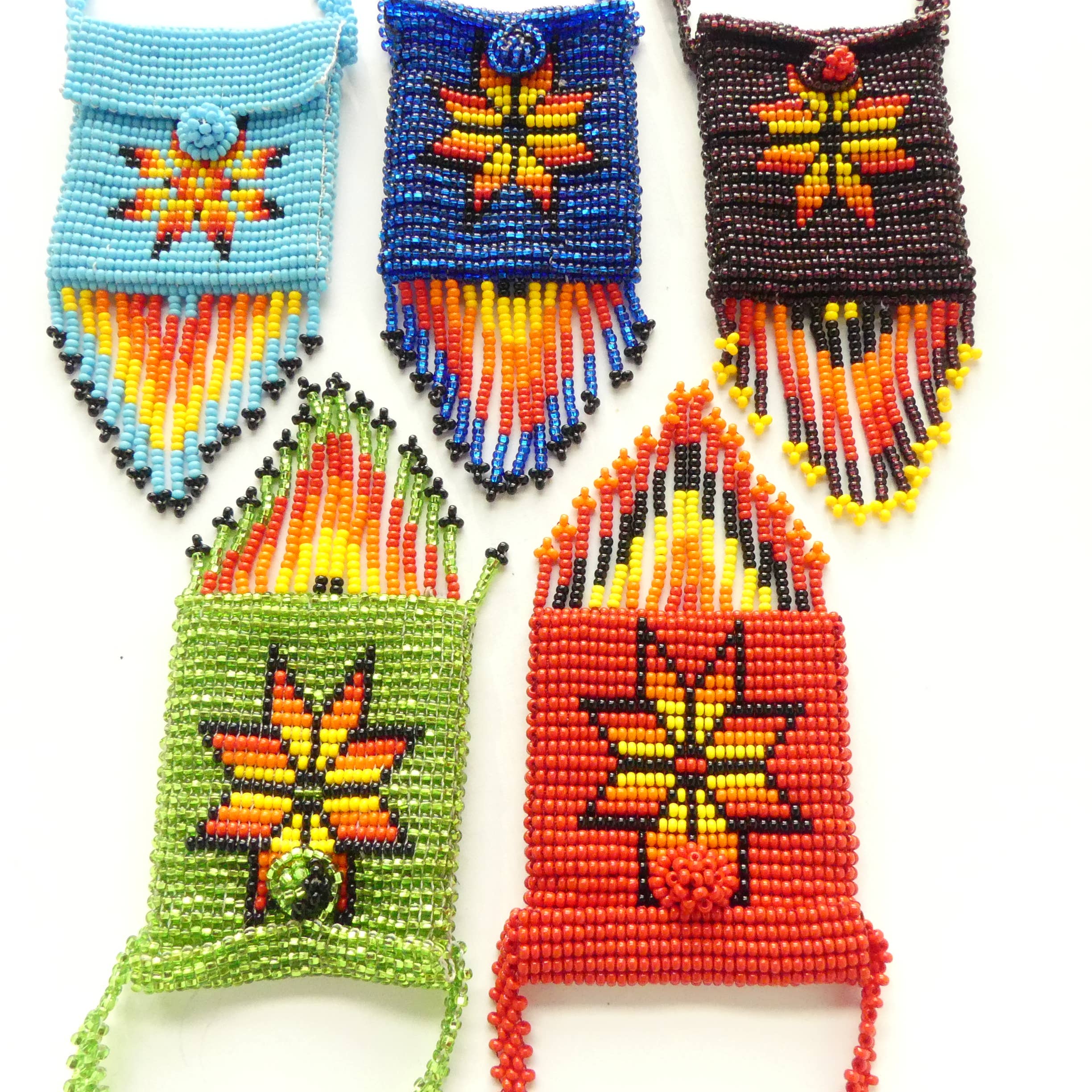 DIAMANTI DESIGNS - Wholesale Crossbody Bag - Women's - Beaded Bag Necklace, Nativo Style2