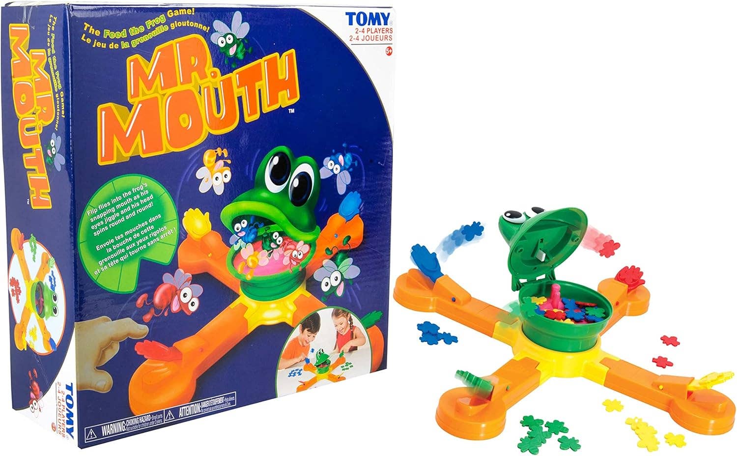 TOMY - Wholesale Classic Toy - Kids - TOMY Mr. Mouth Feed The Frog Game