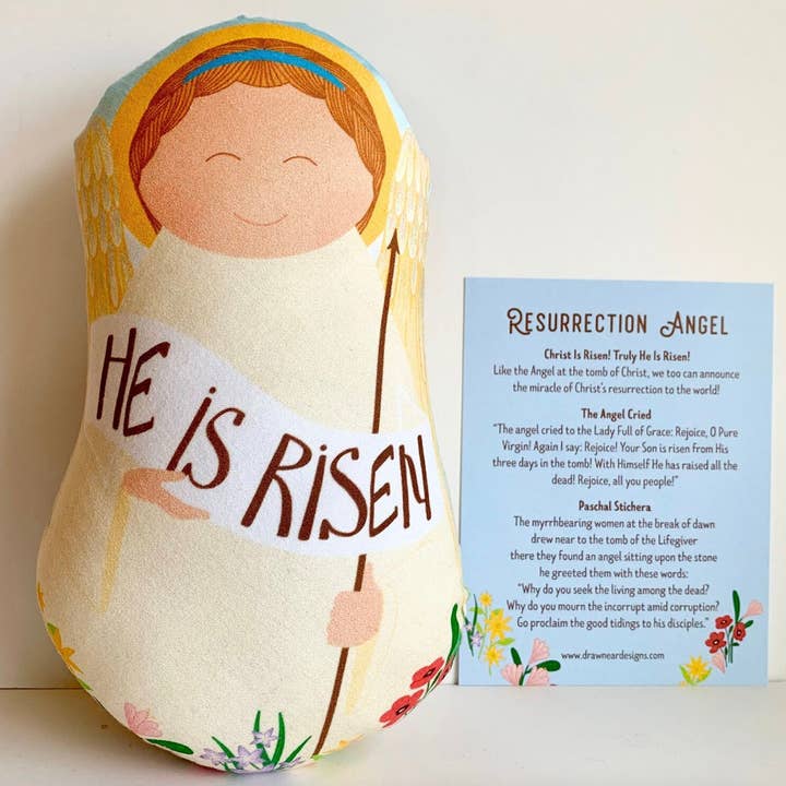 DRAW NEAR DESIGNS, LLC - Wholesale DIY Craft Kit - Resurrection Angel Snuggly Saints Doll DIY Fabric