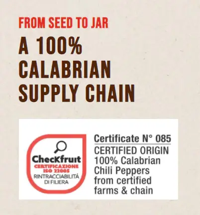 Gourmet Food Solutions, Inc. - Wholesale Pickled Vegetables - Sliced Calabrian Chili in Oil, Delize di Calabria 280g glass2