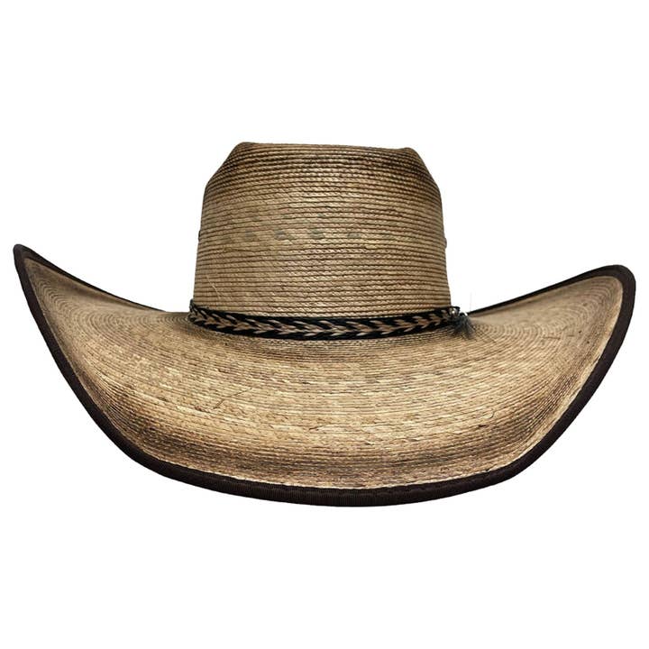 TAN Mexican Palm Cowboy Hat - Laredo for wholesale on Faire