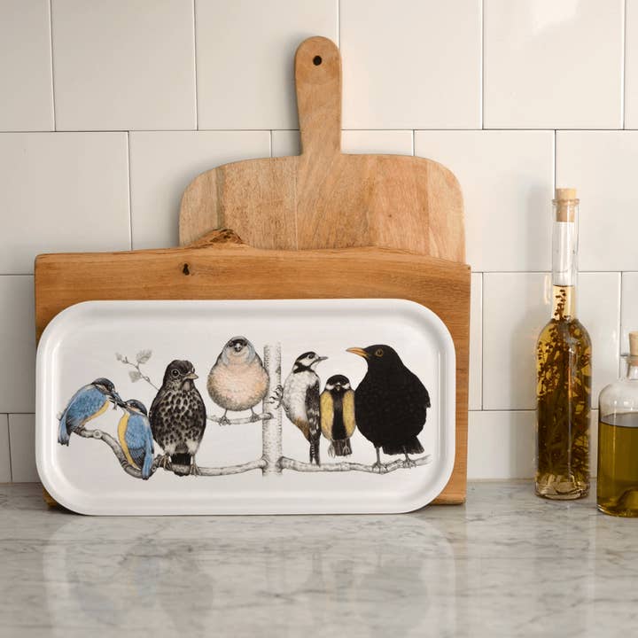 Charlotte Nicolin - Wholesale Serving Tray - Birdland - Long trays2