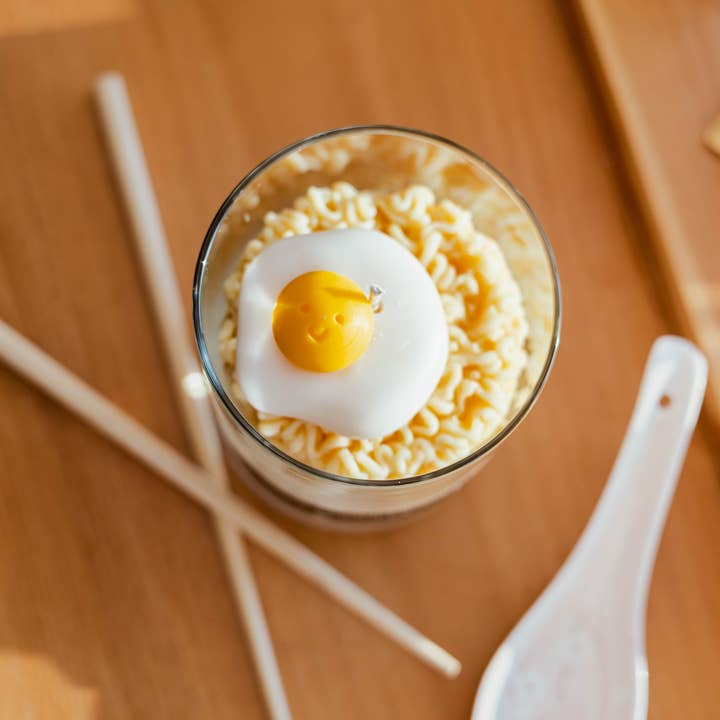 Fire Doll Studio - Wholesale Novelty Candle - Adorable Ramen Noodles Scented Soy Wax Candle!