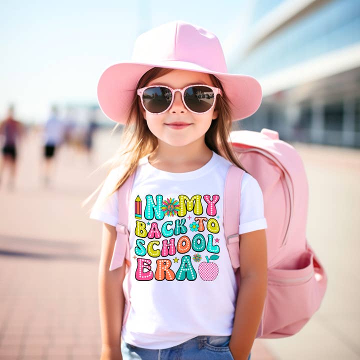 In My Back To School Era Girls Tee Shirt for wholesale by AvaryMaeInspirations