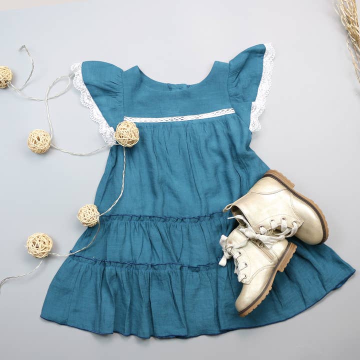 Robe Boho Belissima Bella pour petites et filles 717-LL32 pour la vente par SISSYMINI