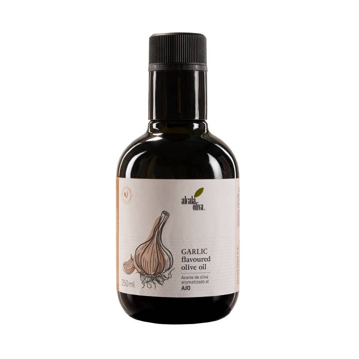 ALCALA OLIVA - Wholesale Olive Oil - Garlic flavoured Olive Oil (250 ml)0