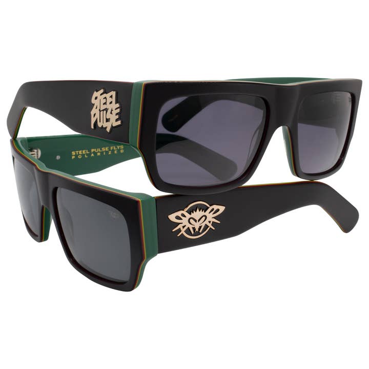 Black Flys Eyewear - Wholesale Sunglasses - Unisex - Steel Pulse Flys / Collab sunglasses