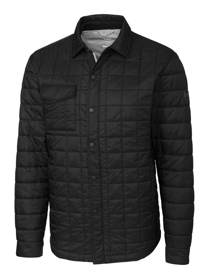 Cutter & Buck Rainier Mens B&T Insulated Shirt Jacket for wholesale by Cutter & Buck