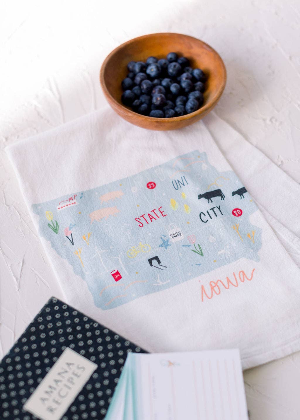 Doe A Deer - Wholesale Theedoek - Iowa theedoek van meelzak1