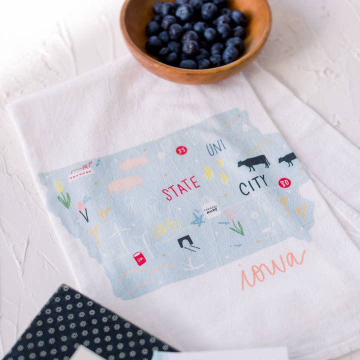 Doe A Deer - Wholesale Theedoek - Iowa theedoek van meelzak1